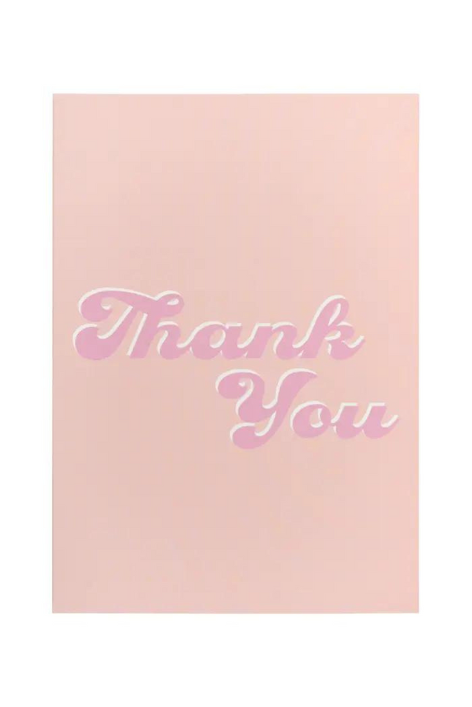 Wenskaart "Thank You" | Rosé Today